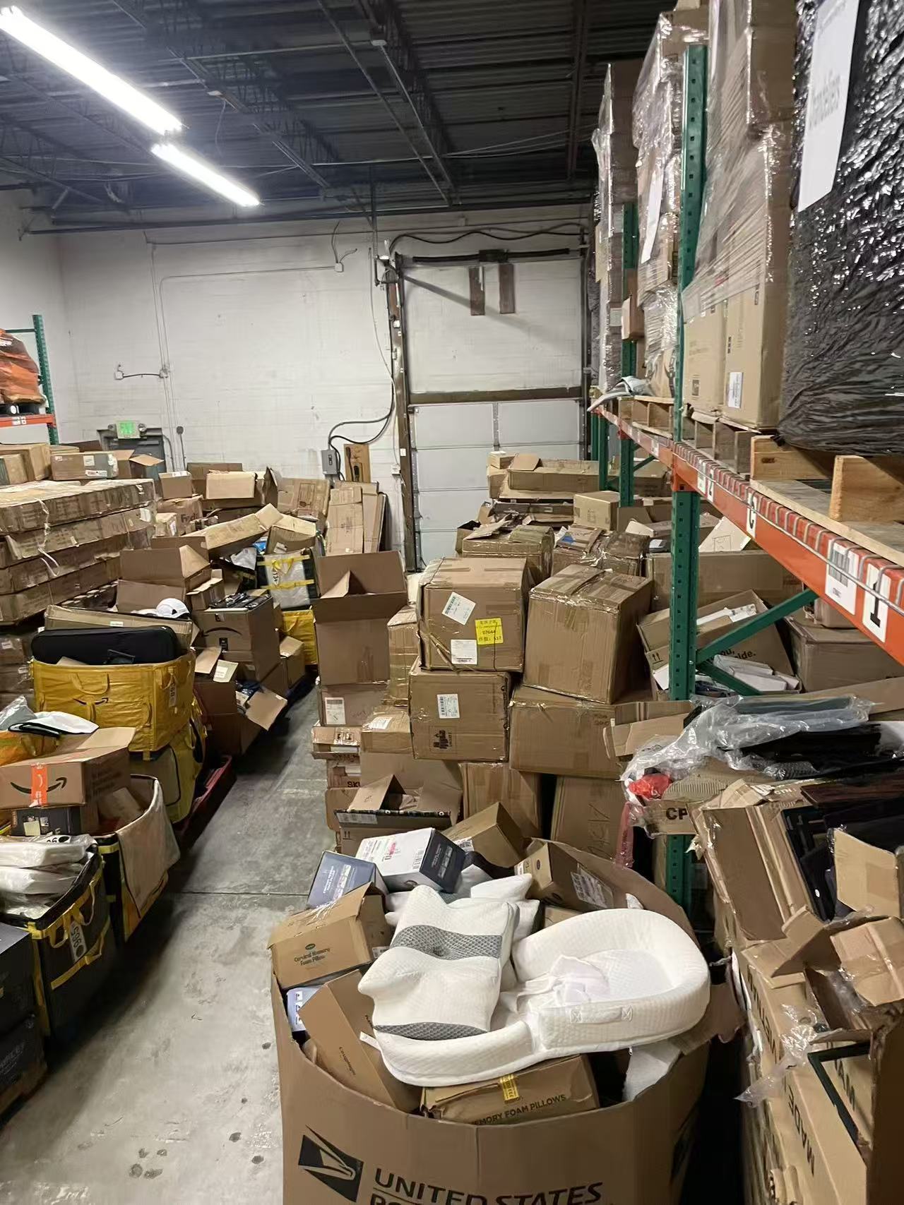Warehouse storage area