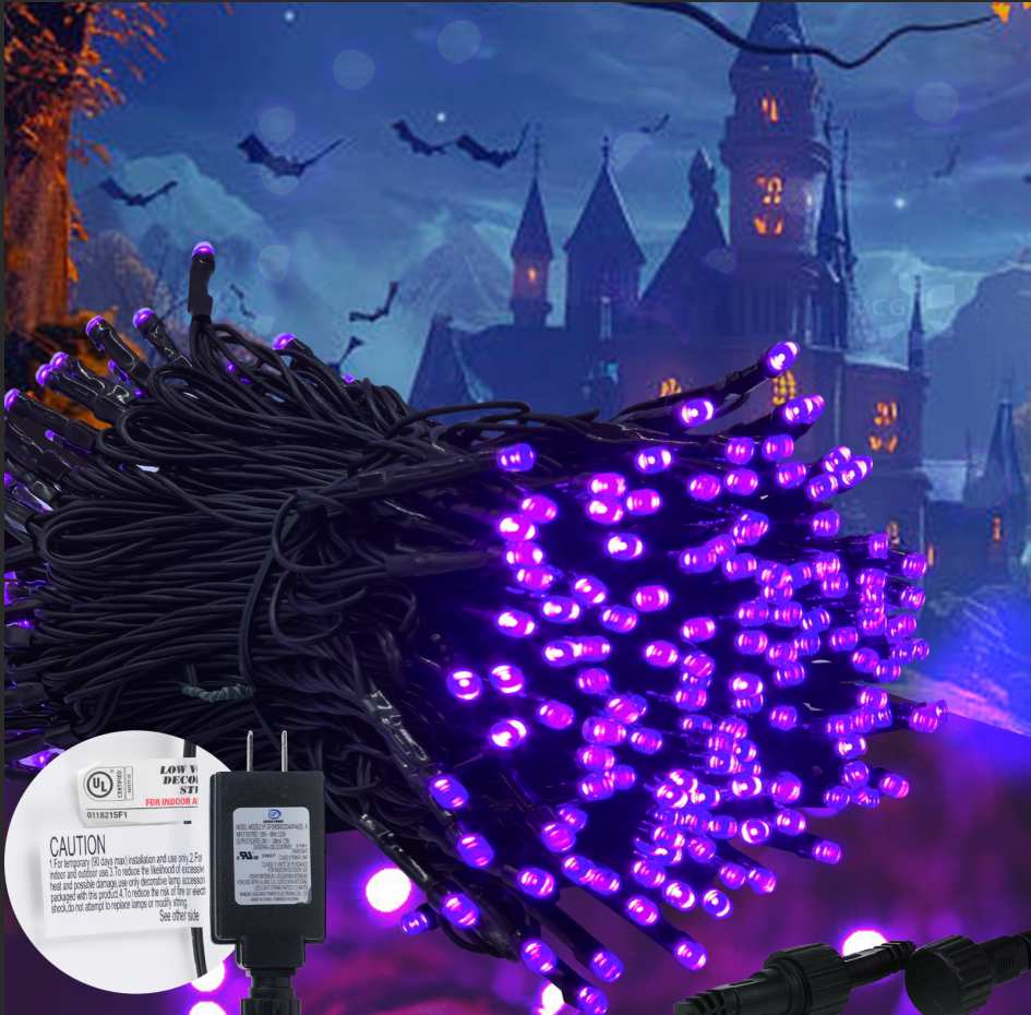 Wholesale Lot: Outdoor LED Meteor Shower Rain Lights & Cascading Icicle Lights (Assorted Colors)