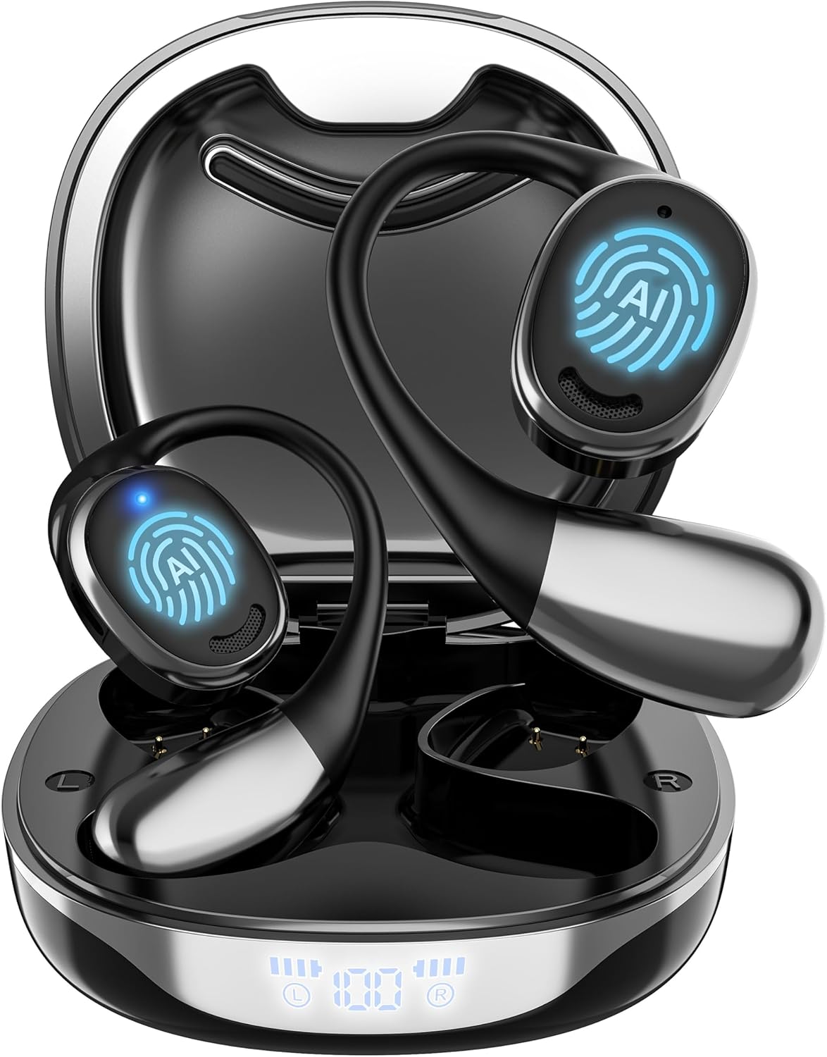 M70 Professional Two-Way 144 Languages Translator Headphones for Business & Travel